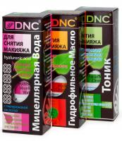 DNC Набор для снятия макияжа: Гидрофильное масло, Миц.вода, Тоник (3х170 мл).