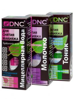 DNC Набор для снятия макияжа: Молочко, Миц.вода, Тоник (3х170 мл).