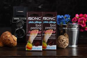 DNC Гель для ног с фруктовыми кислотами (пилинг), 2х20 мл